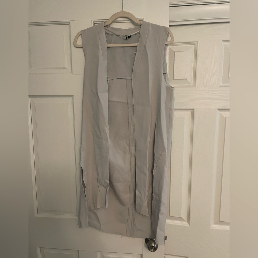 Top shop open vest kimono